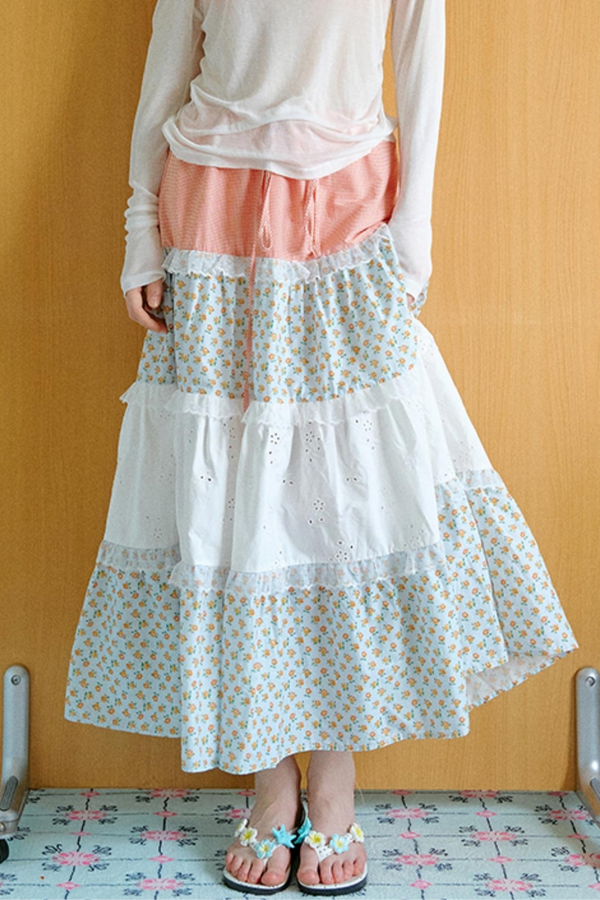 Floral Fusion Skirt