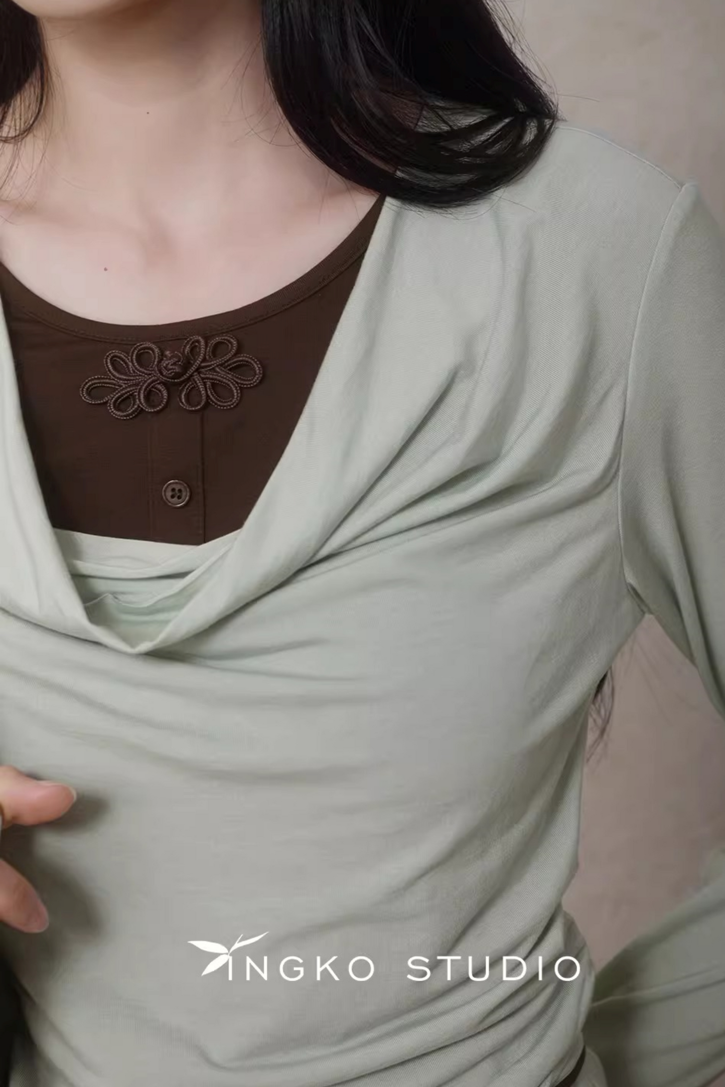 Hollow Sea Salt Blouse