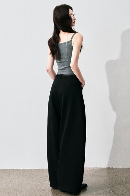 Chic Black Machete Trousers