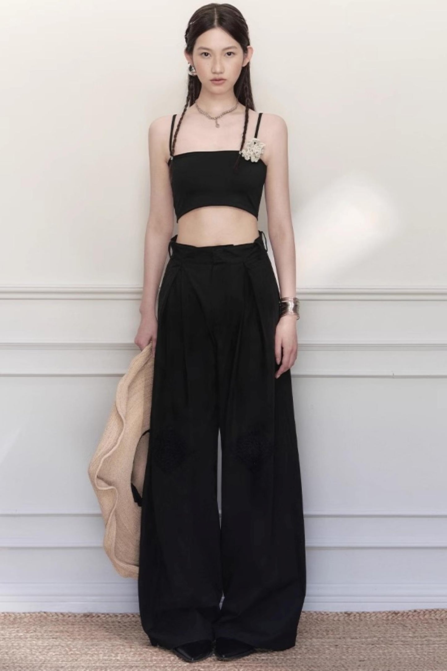 Garden Crochet Pants