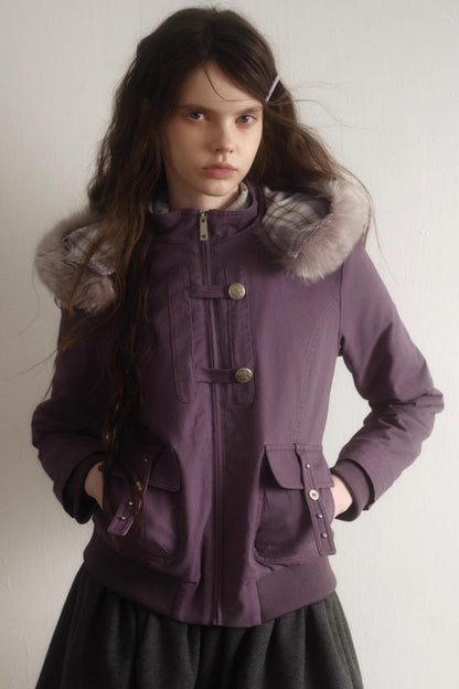 Purple Washed Vintage Jacket