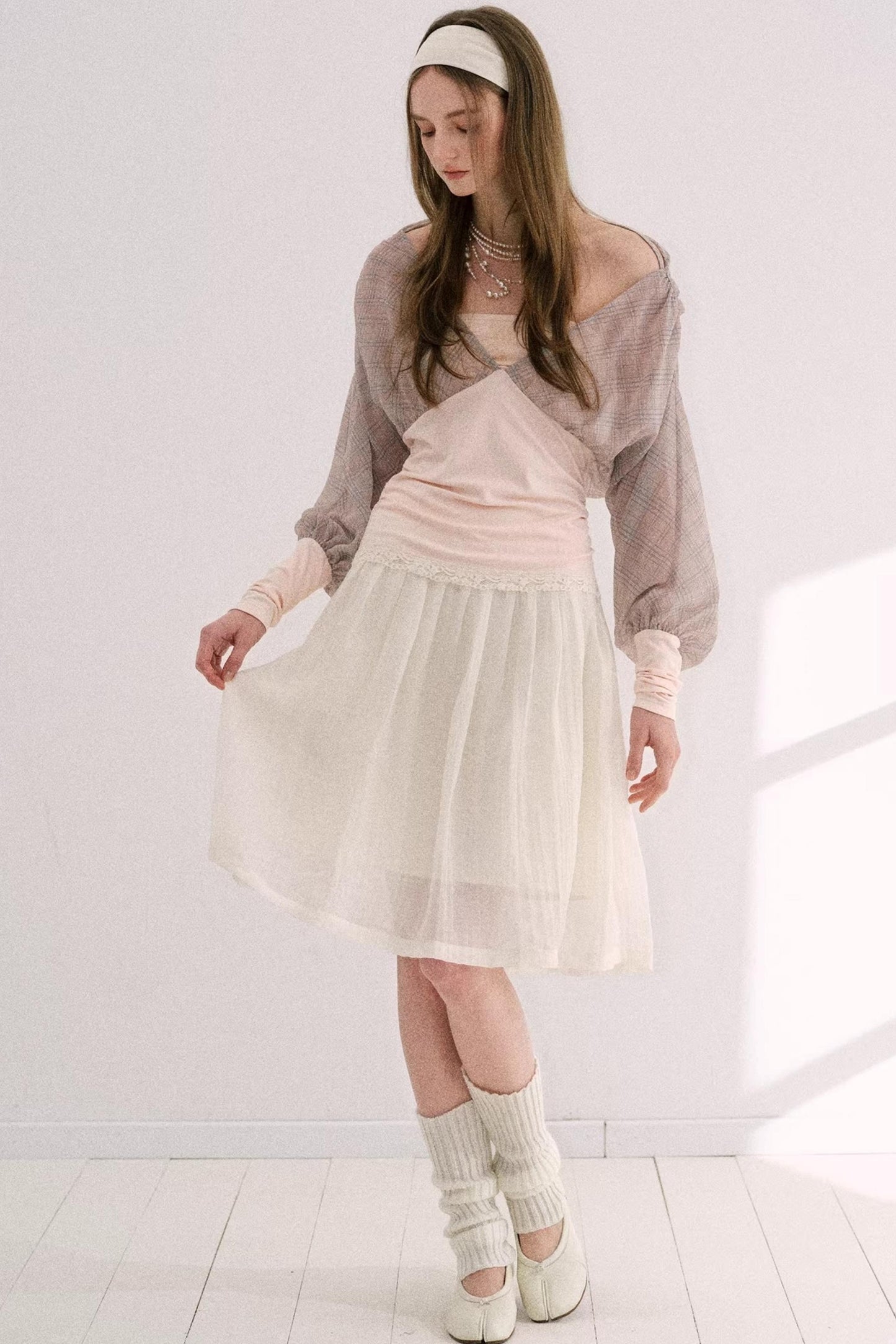 Artist-Designed Original Gauze Skirt