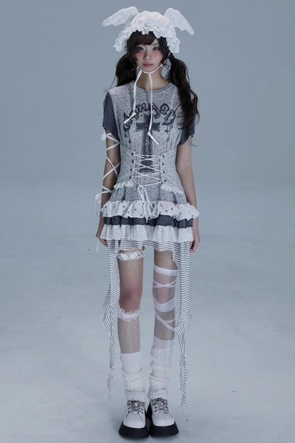 Tear Garden Lace Top