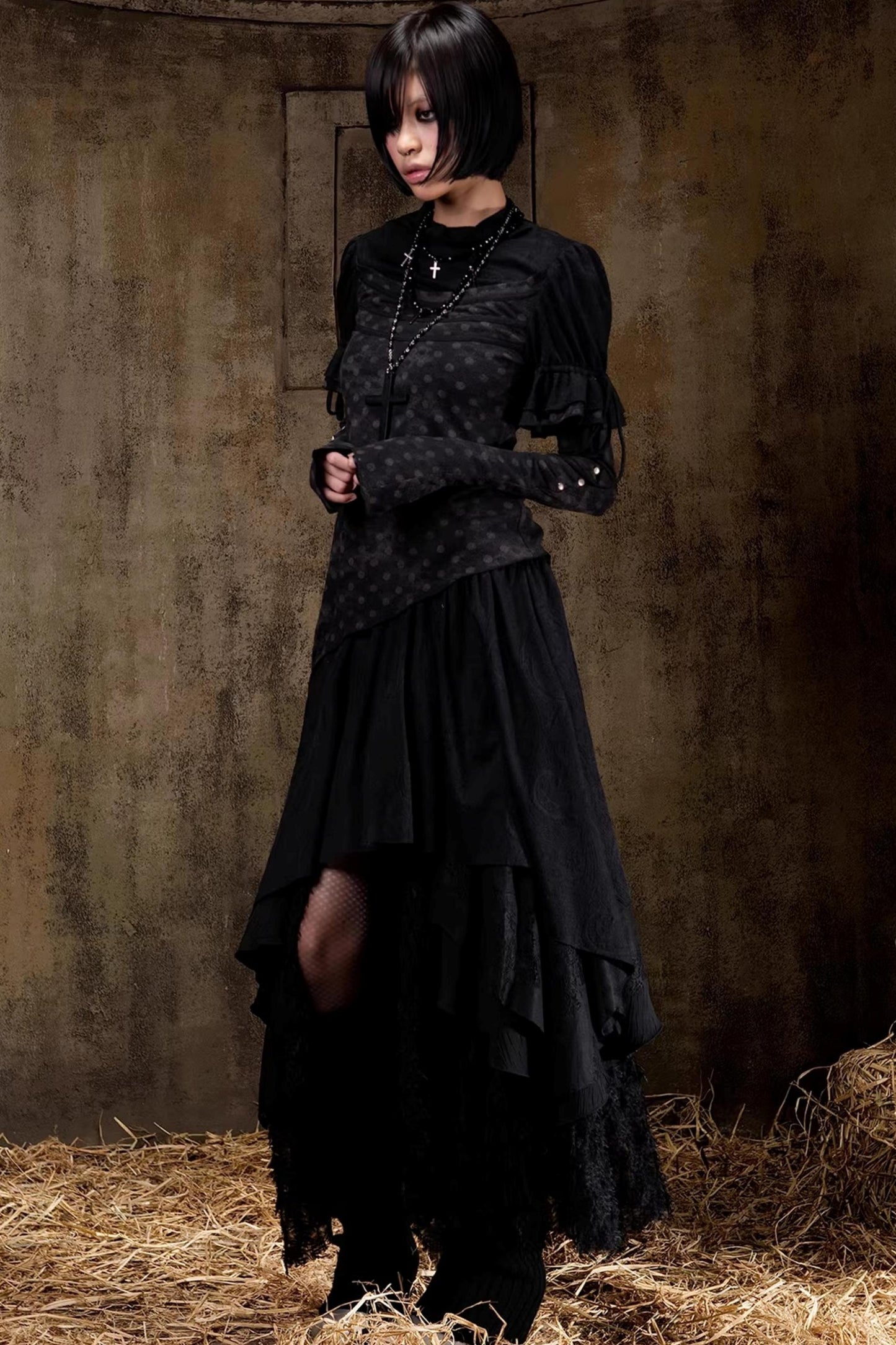 Court-Style Knit Top
