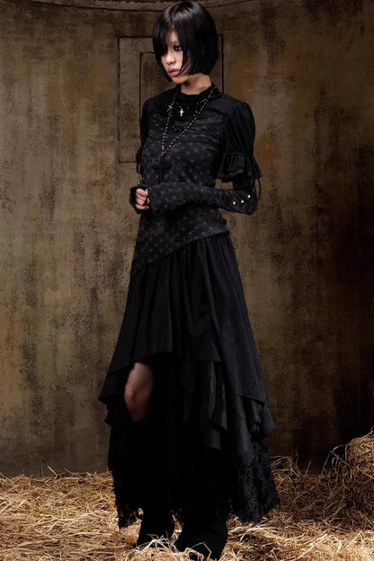 Court-Style Knit Top