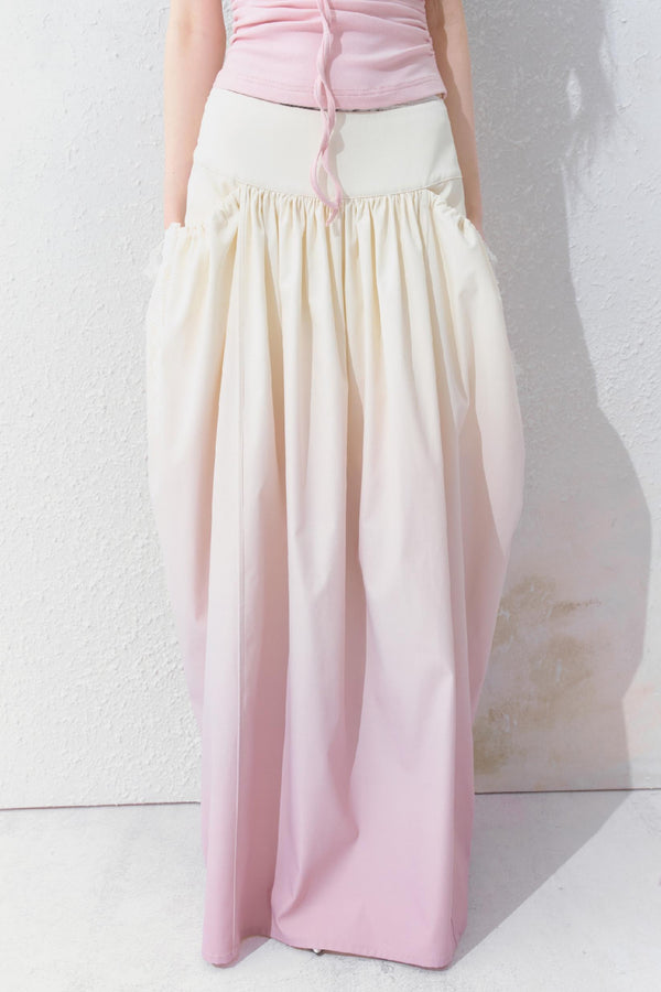 Pink Peach Gradient Mojito Skirt