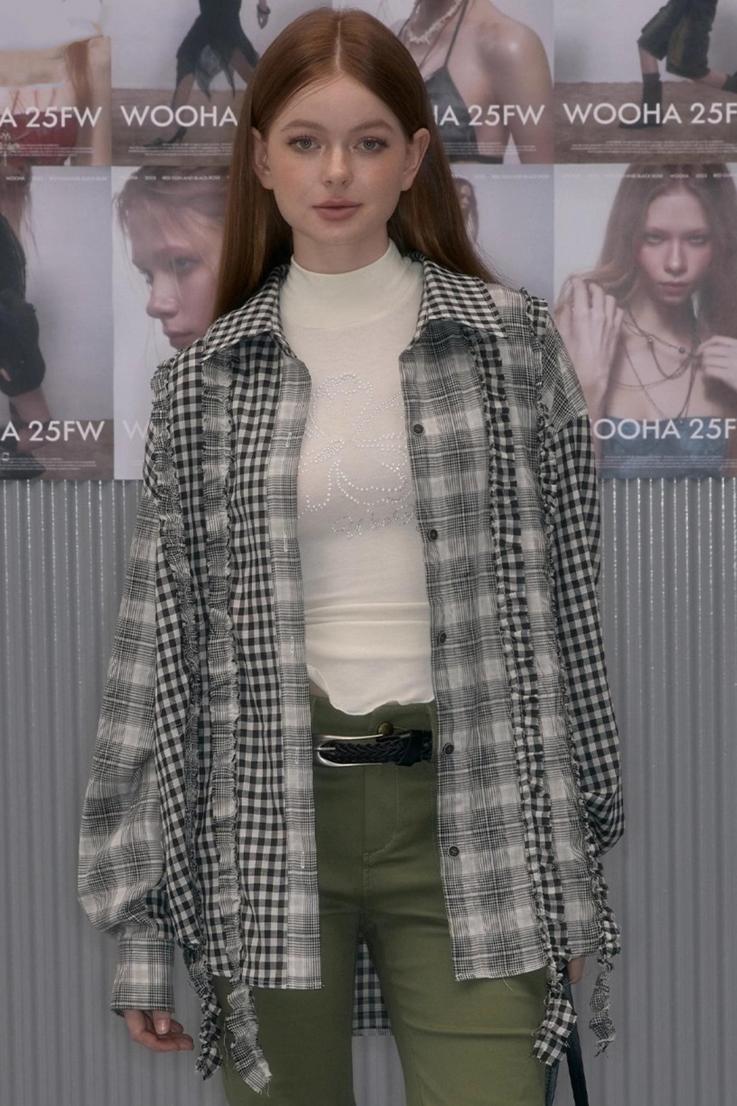 Retro Plaid Casual Loose Shirt