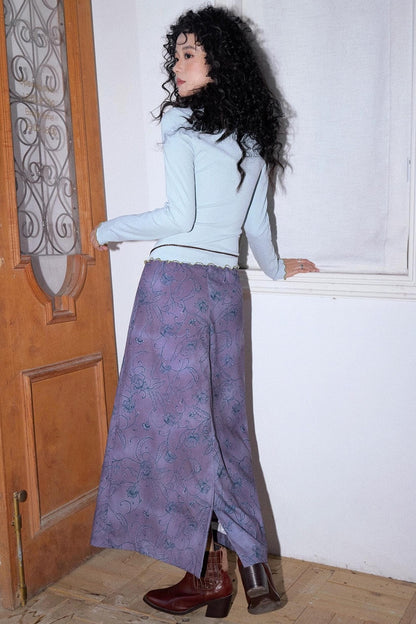 Floral Philosophy Skirt