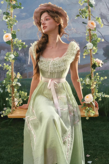 Lacemade Green Fairy Dress