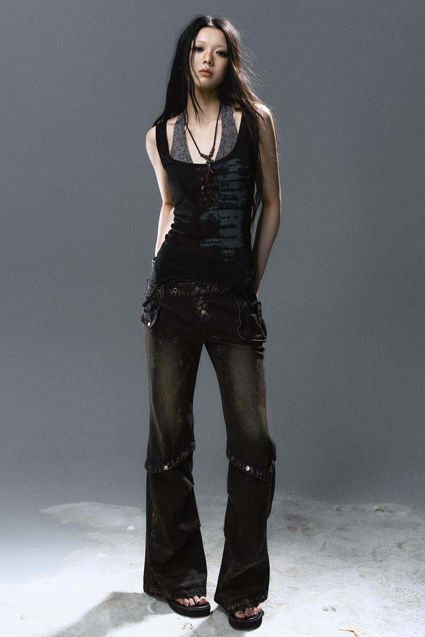 Layered Two-Tone Cami Top