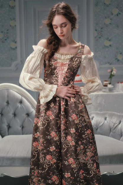 Lacemade French Floral Dress