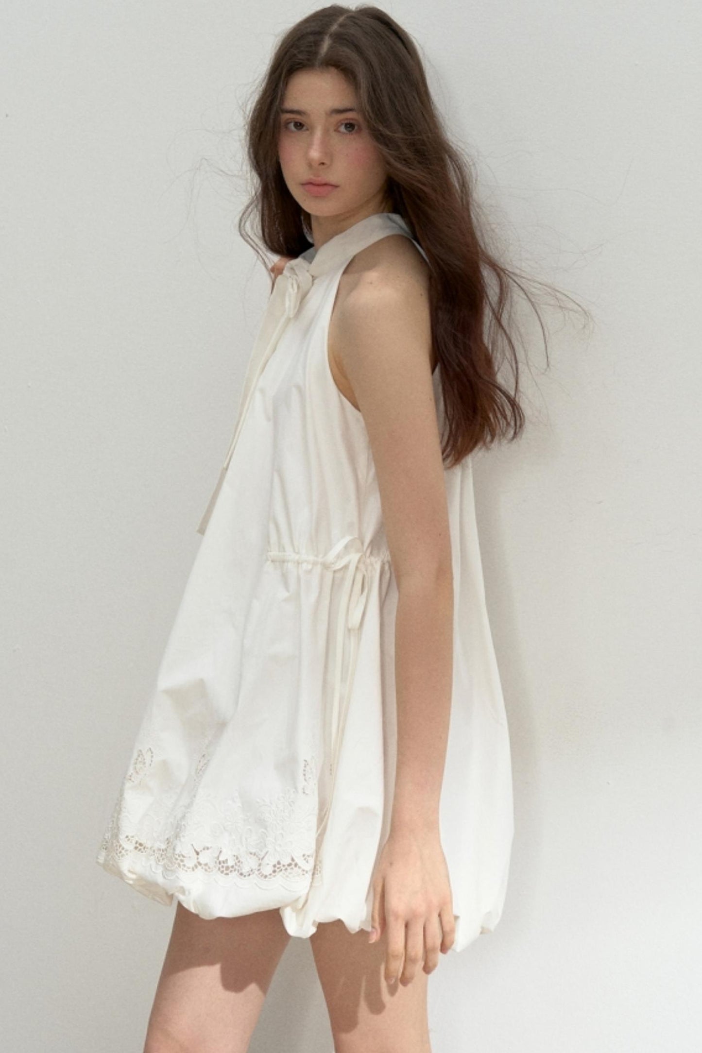 Sleeveless Floral Dress