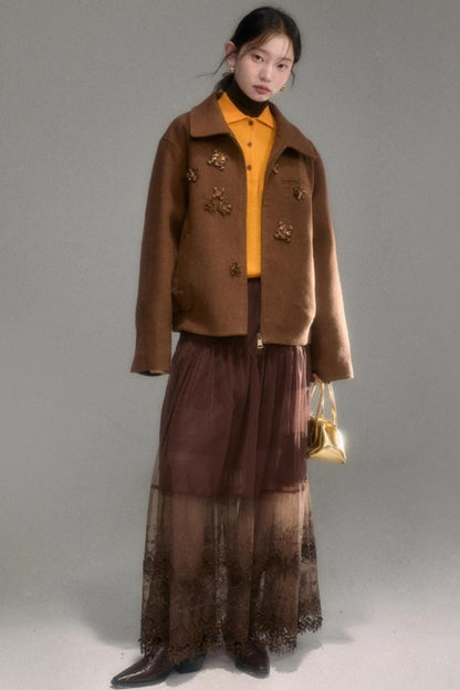 Oak Hazelnut Wool Jacket Set-Up