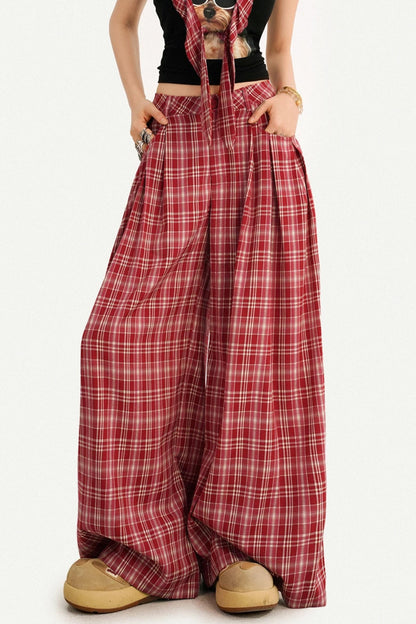 Sweet Spicy Plaid Vest Set-Up