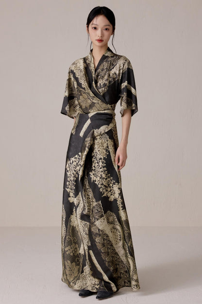 Ethnic Elegance Maxi Dress