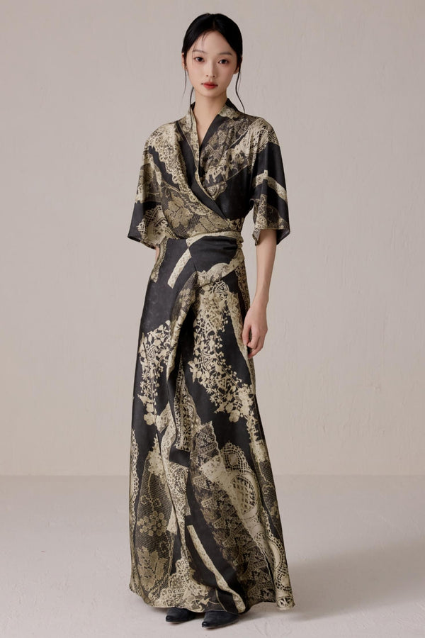 Ethnic Elegance Maxi Dress