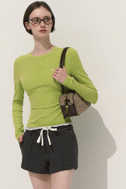 Night Pine Wool Shorts