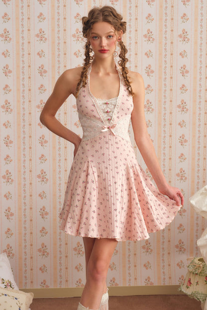 Floral Lace Rose Dress