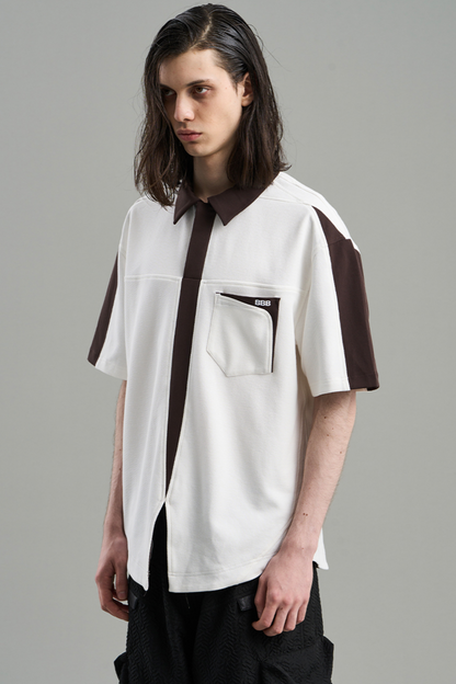 Starry Stitch Polo Shirt