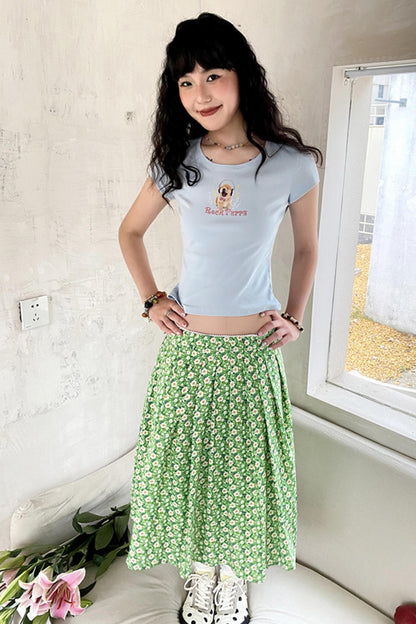 Green Meadow Skirt