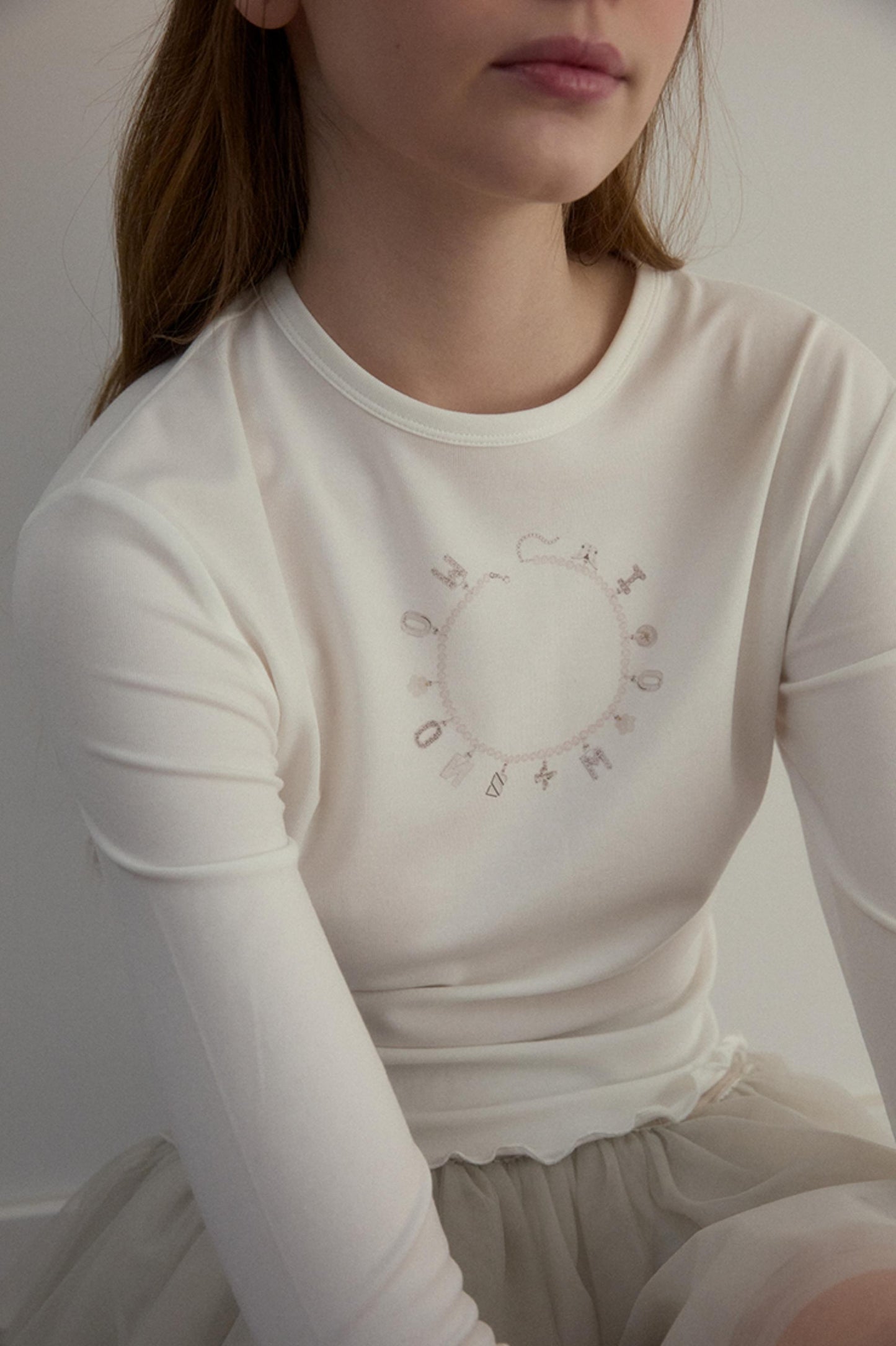 Star River Lace Sleeve Top