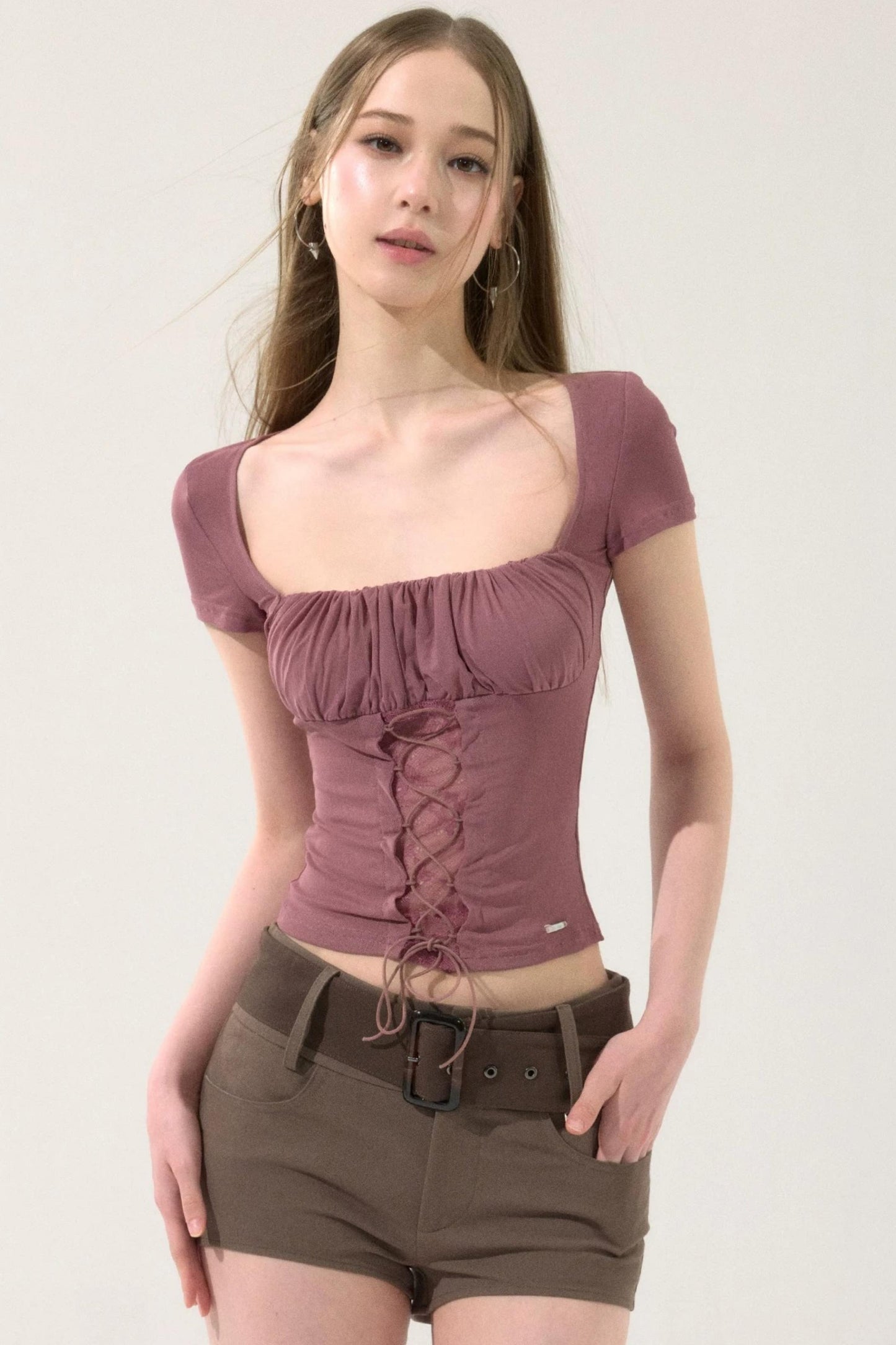 Sweet Retro Mesh Top