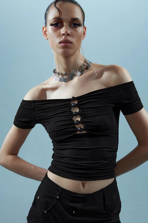 Heartfelt Beaded Tee