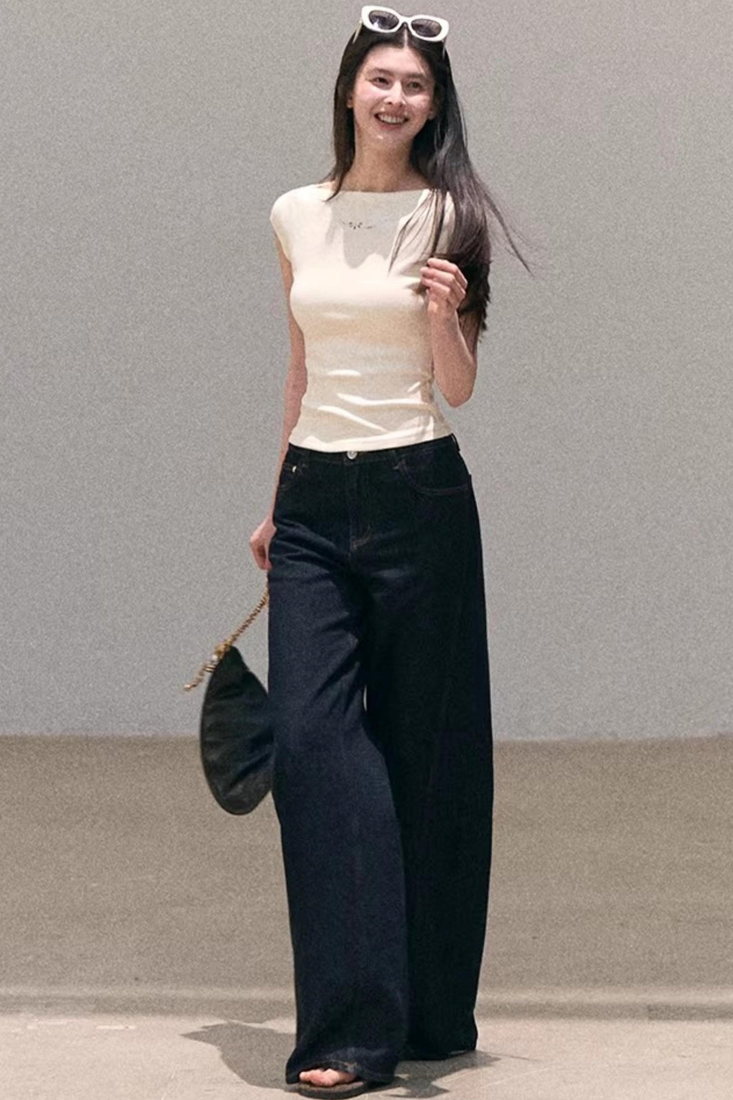 Sun-Kissed Floral Denim Set-Up