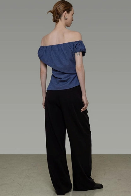 Asymmetric One-Shoulder Top