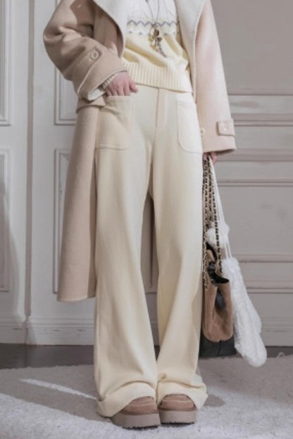 Snow Melt Corduroy Flared Pants