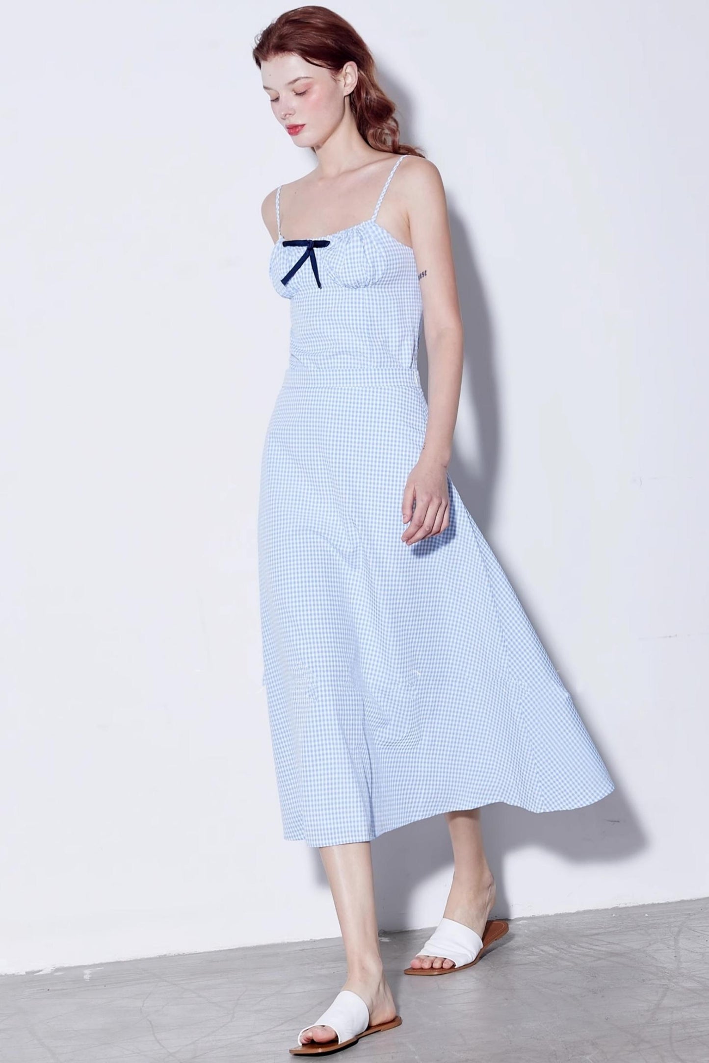 Checkered Sweetheart Summer Skirt Set-Up