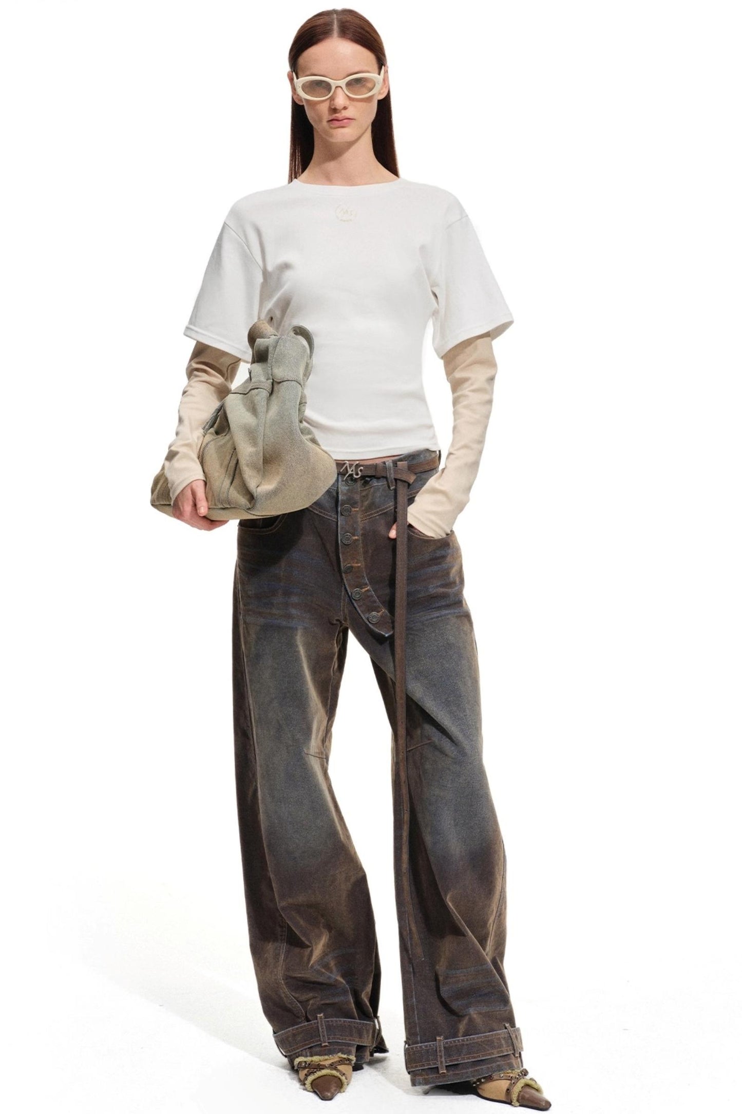 Patchwork Color-Block Top