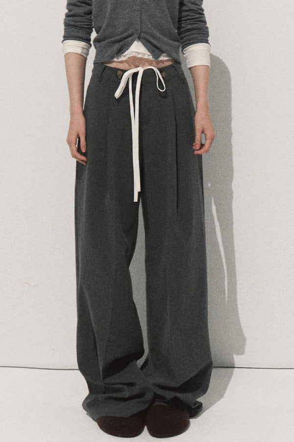 Breath Wide-Leg Pants