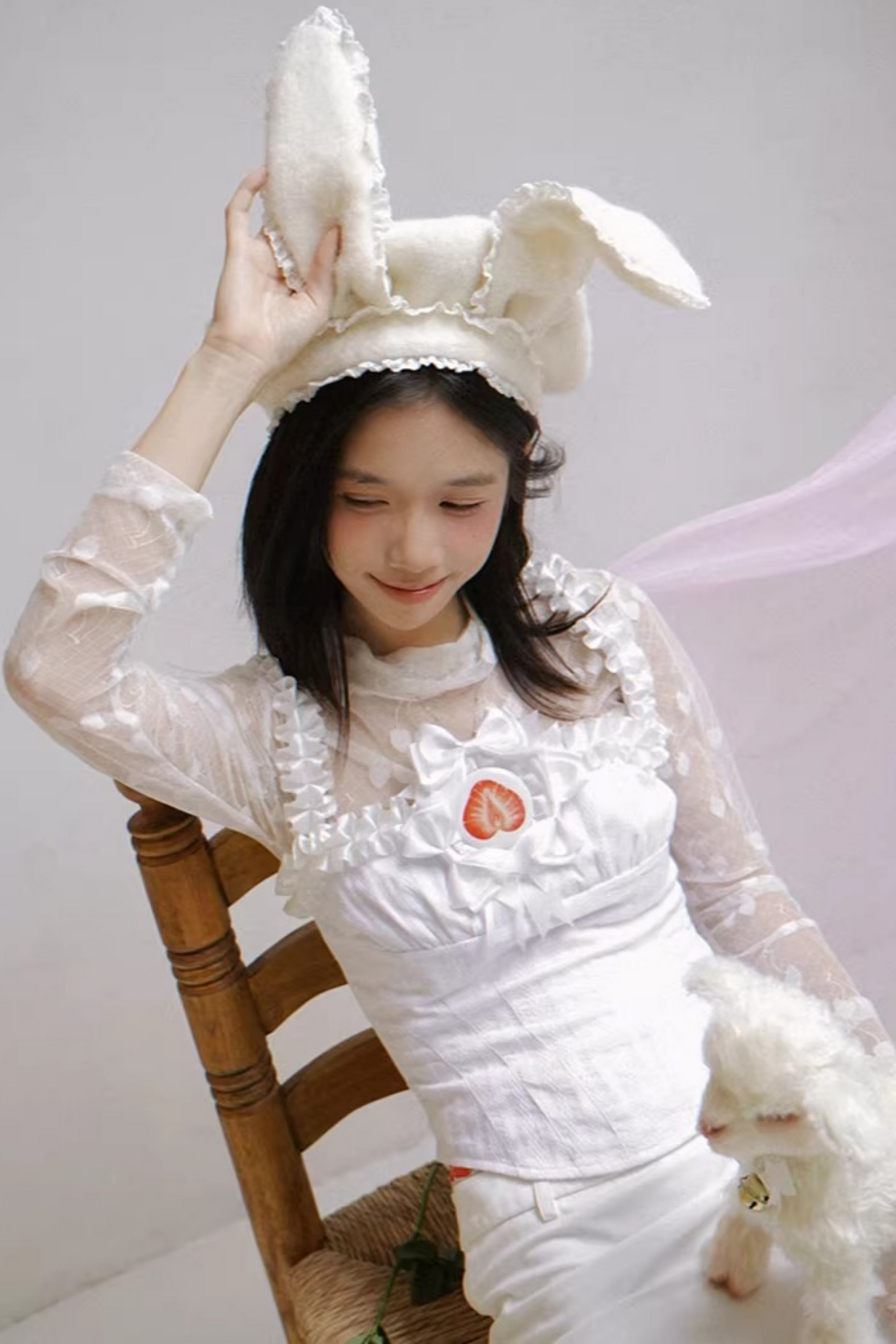 Polka Dot Strawberry Camisole Top