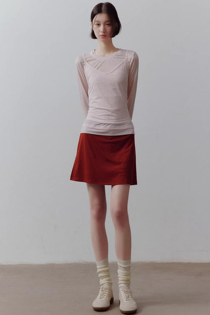 Pure Cotton Knit Top