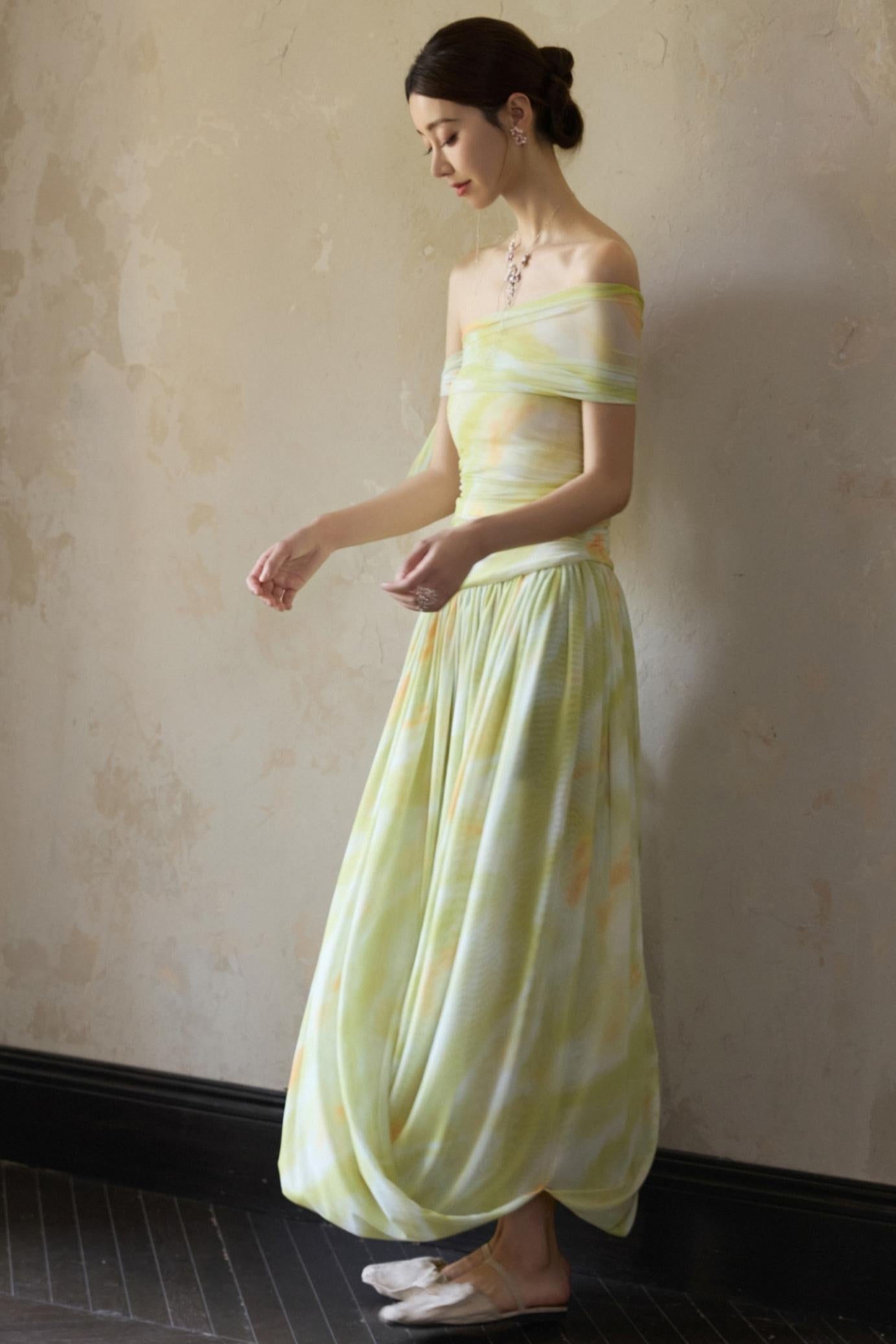 Halo Knitted Bustier Skirt