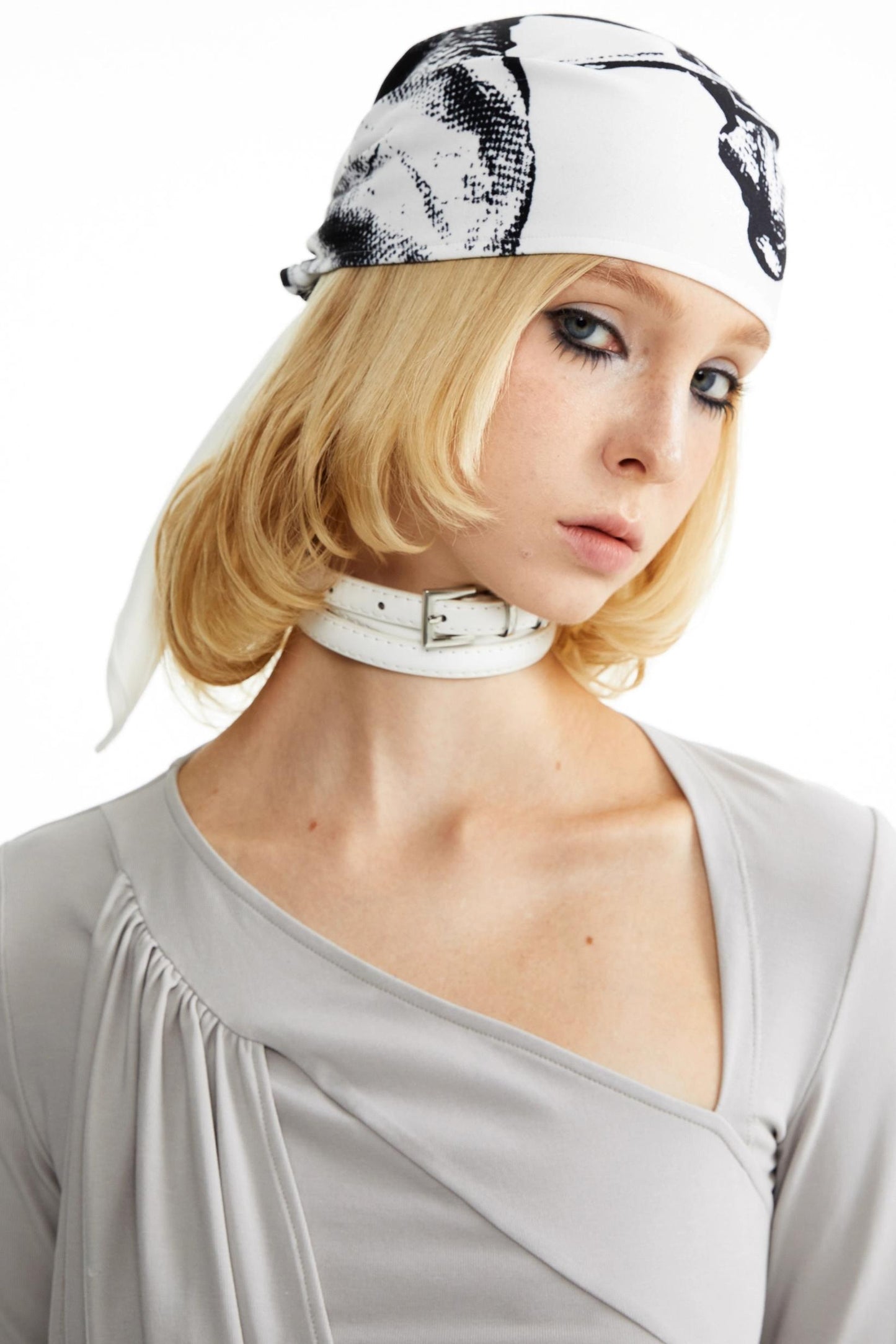 Multicolor Knitted Bandana