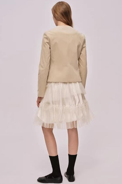 Aurora Lace Mesh Skirt