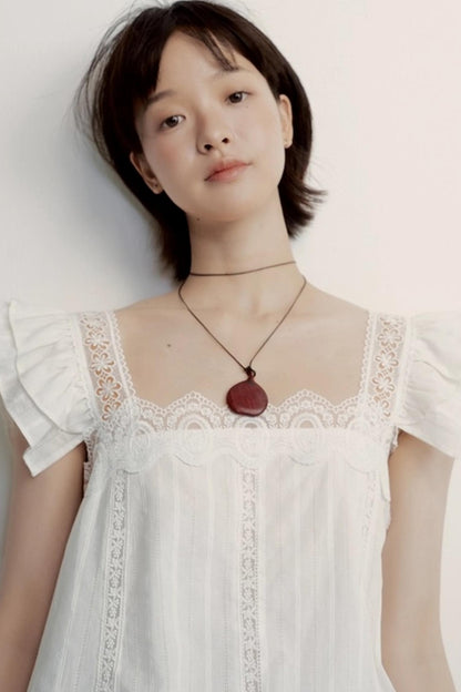 Enchanted Floral Lace Top