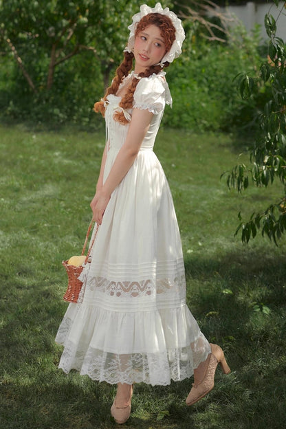 Cinderella Square Neck Dress