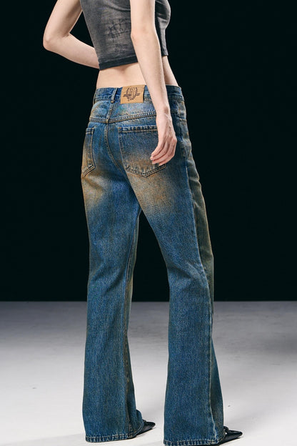 Distressed Denim Jeans