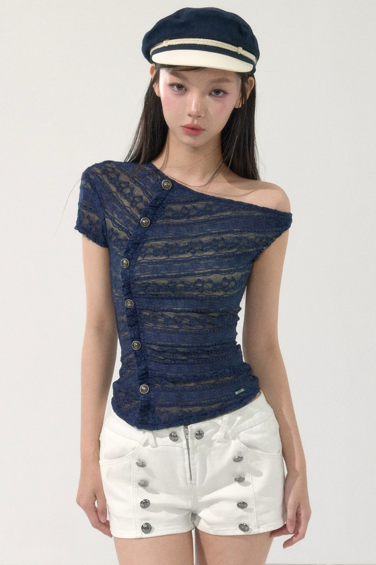 Lace Off-Shoulder Top