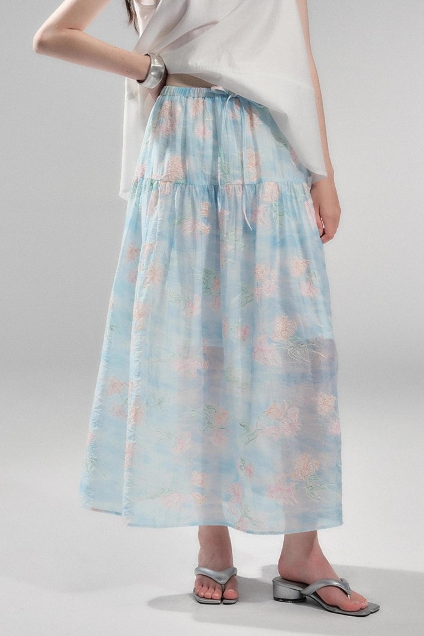 Peony Tencel Skirt