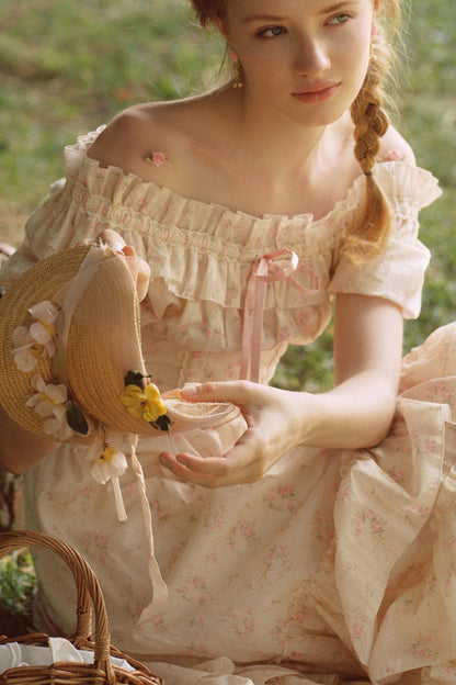 Pastoral Cotton Dress