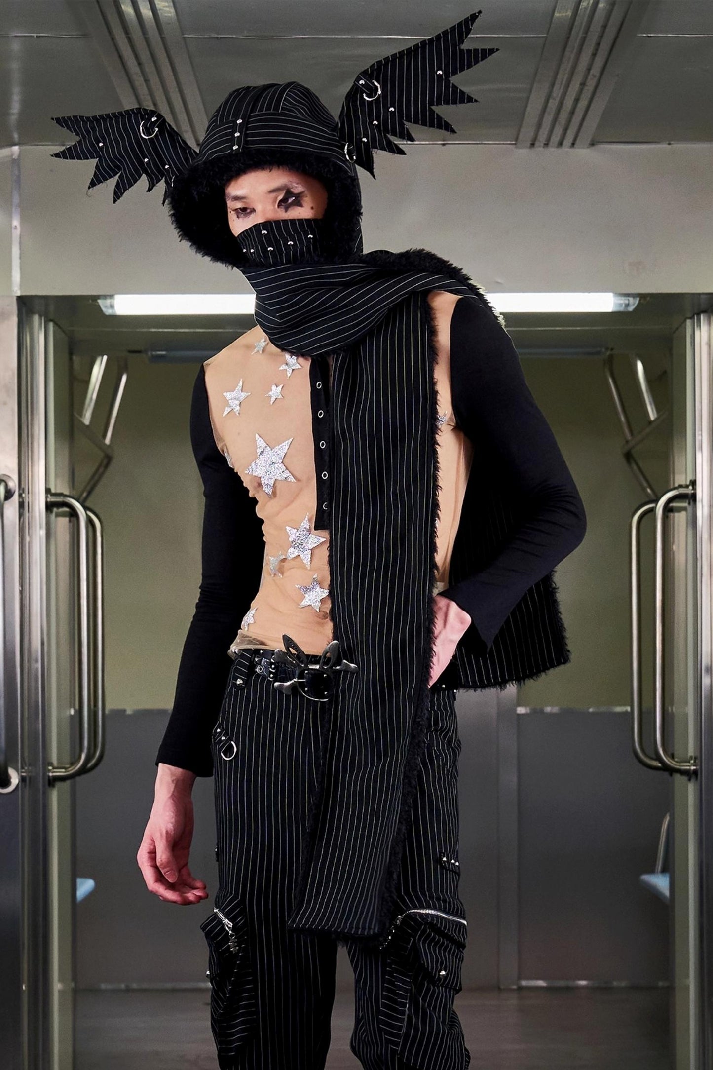 Angel Wings Cover-up Hat Scarf