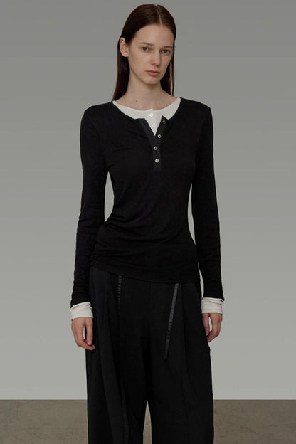 New Splicing Knitwear