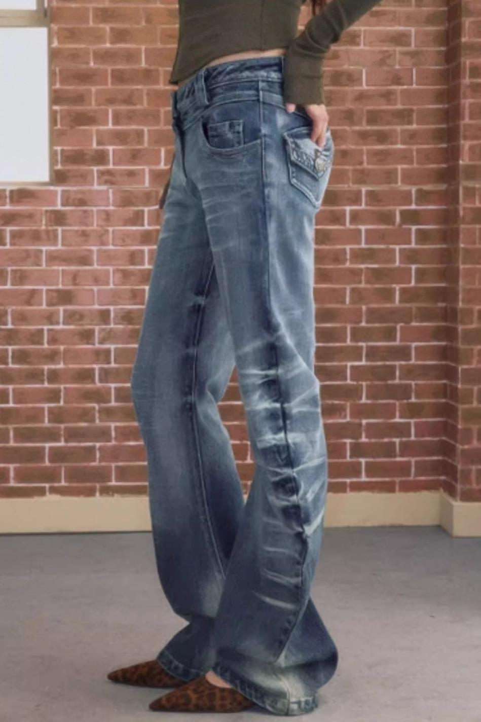 Retro Trend Winter Scimitar Jeans