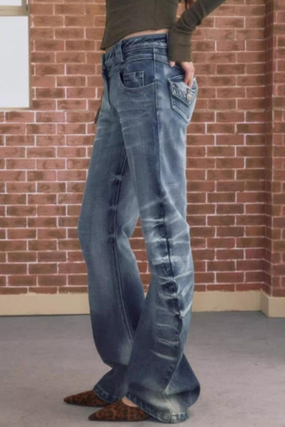 Retro Trend Winter Scimitar Jeans