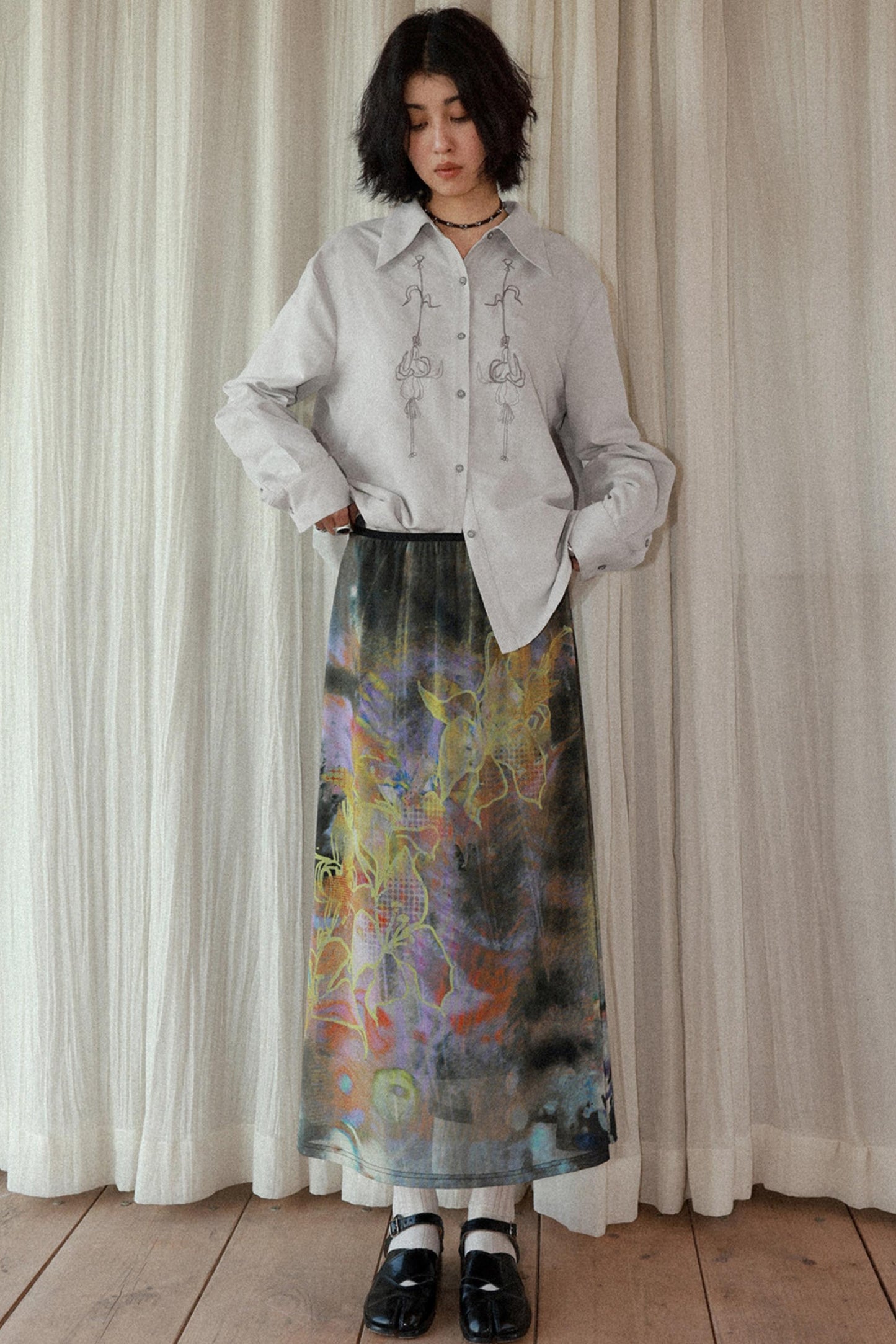 Dawn Dance Mesh Skirt