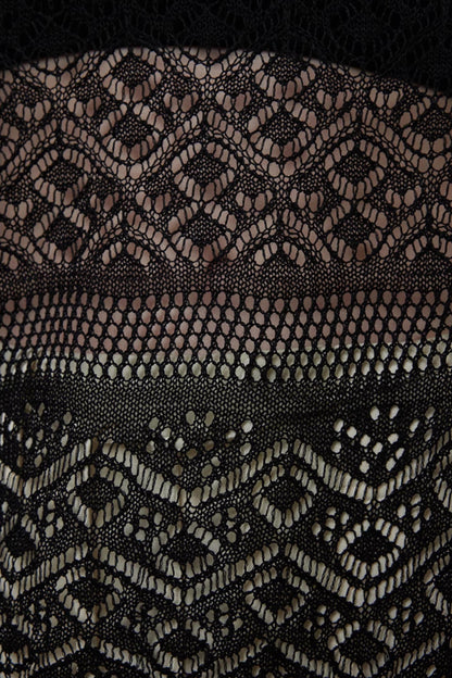 Black Knit Top